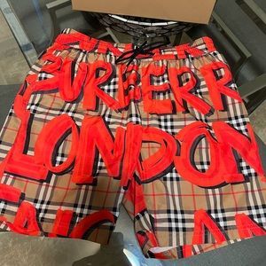 Burberry size Large swim trunks